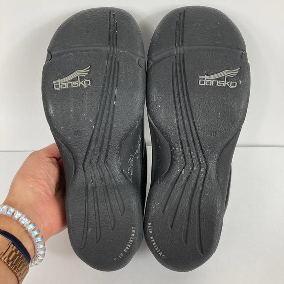 Dansko Leather Nursing Professional Clogs Sz 40 - Picture 9 of 9